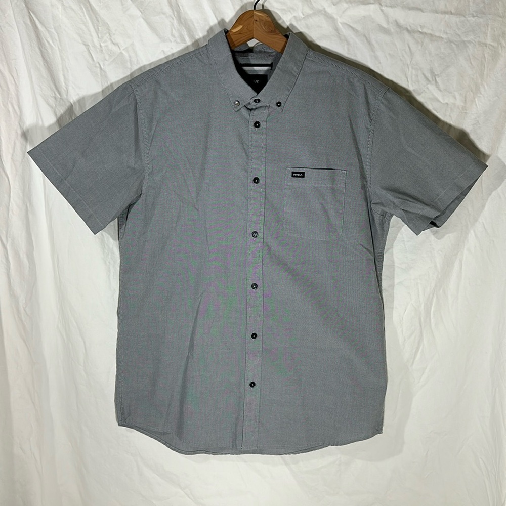 RVCA Button up short sleeve L